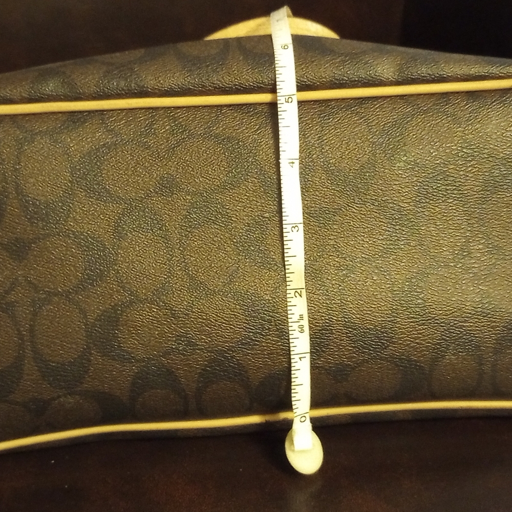 Coach Brown Signature Handbag. Duplicate Listing. - Picture 12 of 16